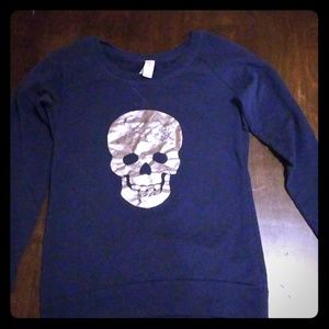 Skull long sleeve shirt